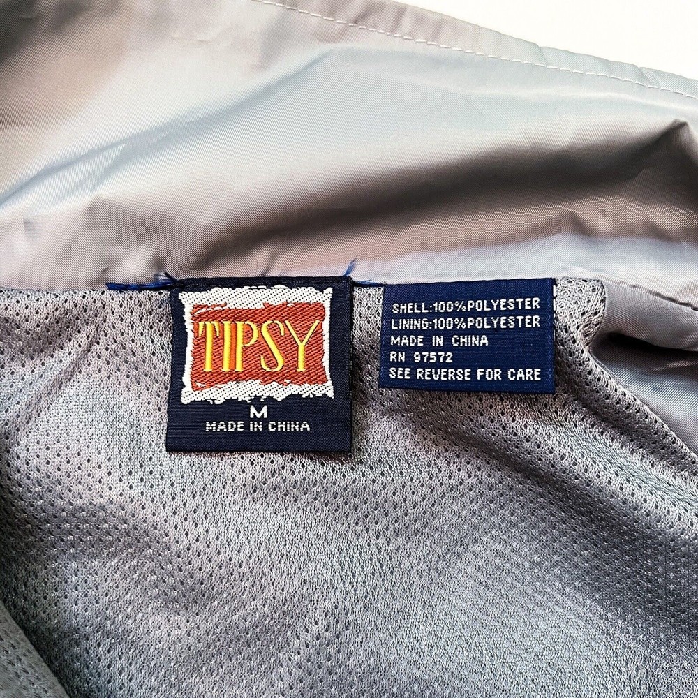 Vintage Big Sur Stitched Windbreaker Jacket State Park California Tipsy Medium - Picture 8 of 12